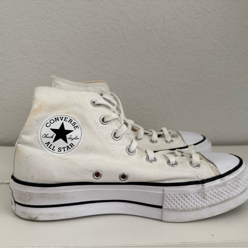 Converse All Star White High-Top Sneakers